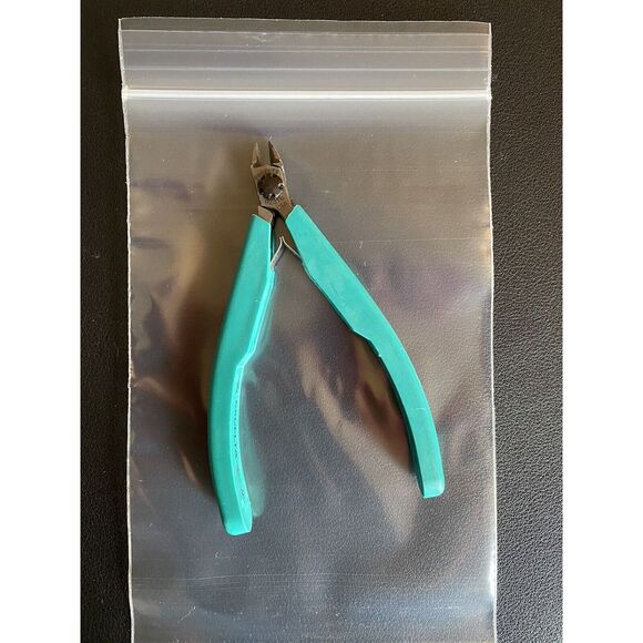 EXCELTA 9231E Ovalhead Diagonal Side Flush Cutter Wire Stripper Shears Pliers 4" - Picture 1 of 5